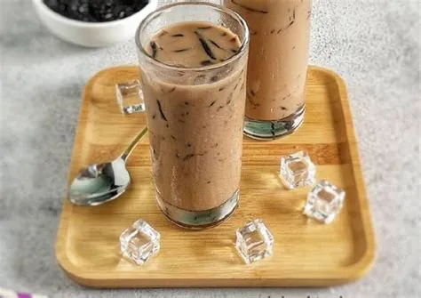 Resep-Es-Cappuccino-Cincau-Segar-Panduan