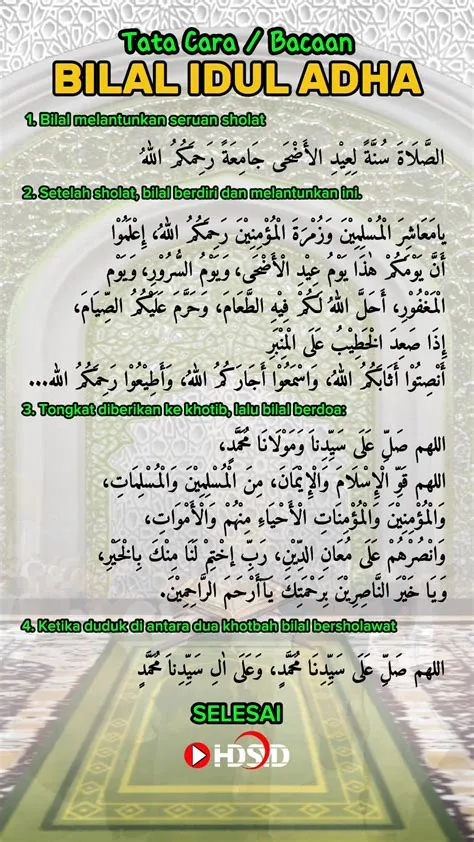 bilal-sholat-idul-adha-Panduan-Lengkap