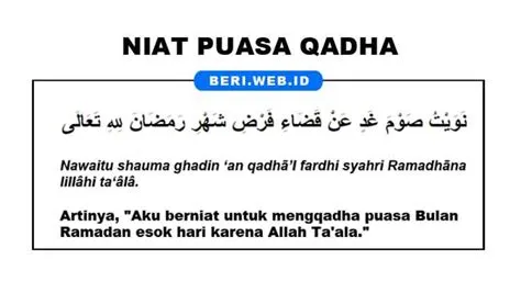 niat-puasa-qadha-di-hari-arafah-Niat-Puasa