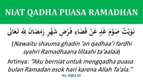 niat-puasa-qadha-ramadhan-dan-arafah-Panduan-Lengkap