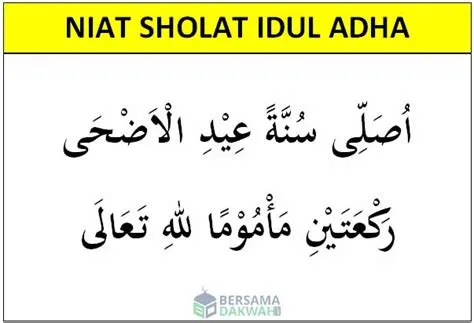 niat-sholat-sunnah-idul-adha-Panduan-Lengkap
