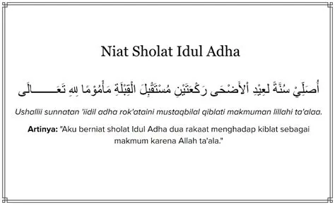 niat-sholat-sunnah-sebelum-sholat-idul-adha-Niat-Sholat